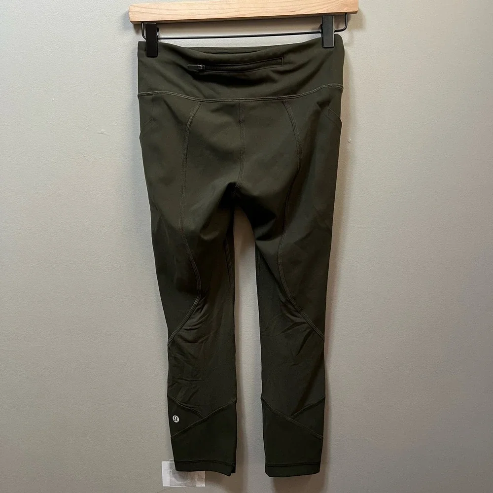 Lululemon Pace Rival Crop *Full-On Luxtreme 22